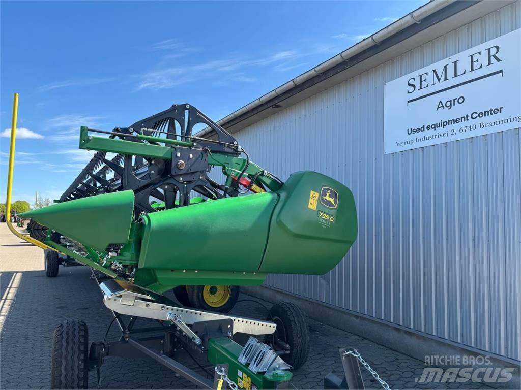 John Deere 735D رؤوس الحصادات الدراسات