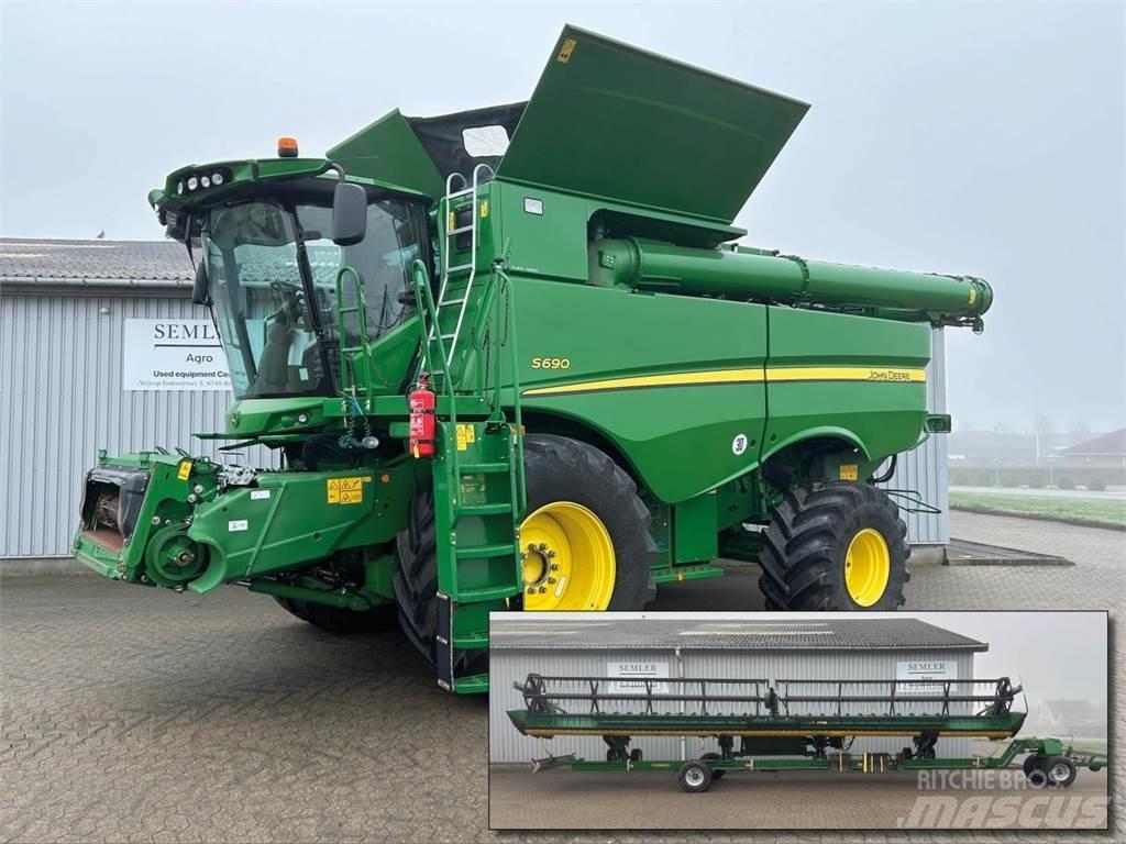 John Deere S690 حصادات