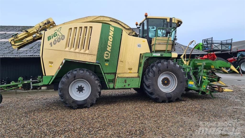Krone BIG X 1000 حصادات الأعلاف