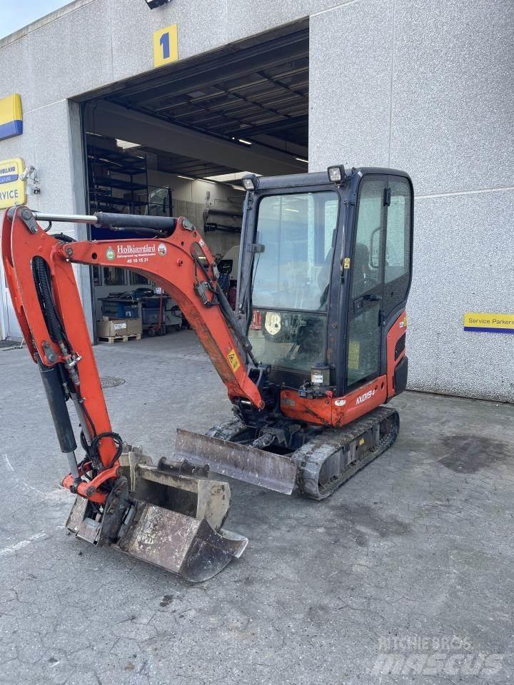Kubota KX19-4 حفارات صغيرة أقل من 7 طن (حفارات صغيرة)