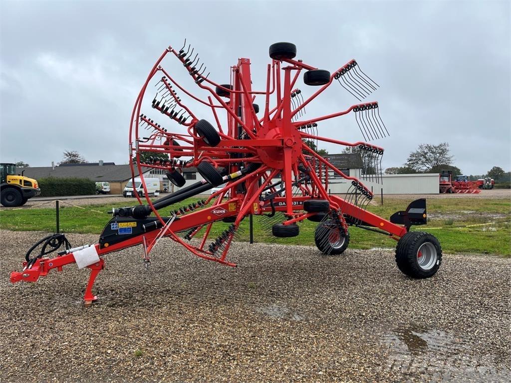 Kuhn GA9531 + مكابس وميبسات التبن