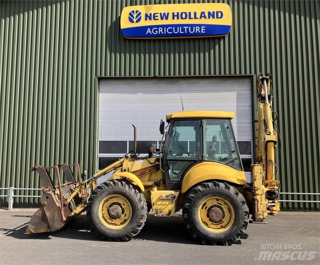 New Holland LB115B لوادر ذات جرافات عكسية