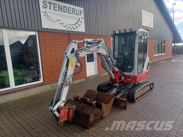 Takeuchi TB225 حفارات صغيرة أقل من 7 طن (حفارات صغيرة)