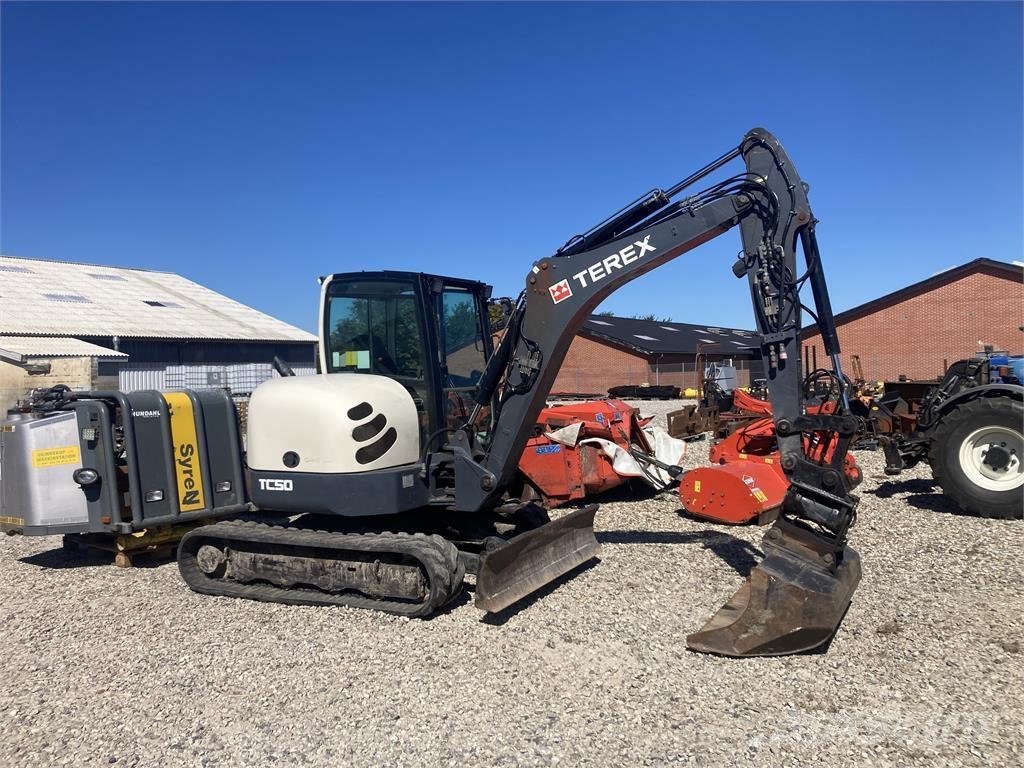 Terex TC50 حفارات صغيرة أقل من 7 طن (حفارات صغيرة)