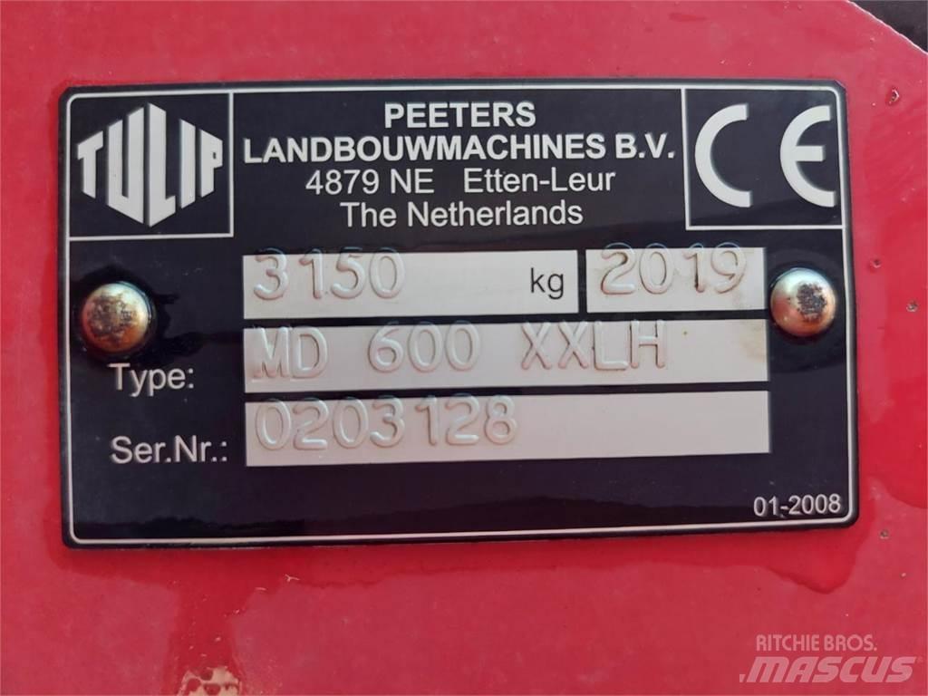 Tulip 600 XXLH زحافات ساحقة