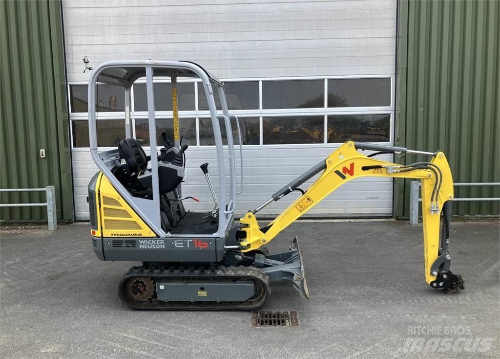 Wacker Neuson ET16 حفارات صغيرة أقل من 7 طن (حفارات صغيرة)