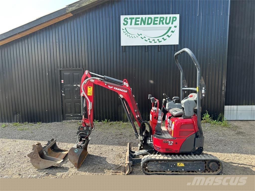Yanmar VIO 12 حفارات صغيرة أقل من 7 طن (حفارات صغيرة)