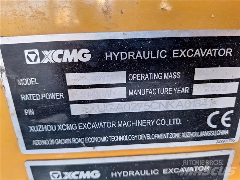 XCMG Xe27e حفارات صغيرة أقل من 7 طن (حفارات صغيرة)