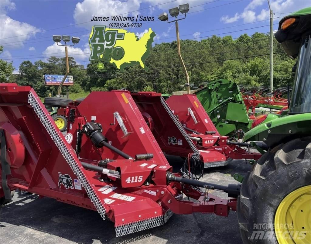 Bush Hog 4115 آلات تمزيق الحزم وتقطيعها ونشرها