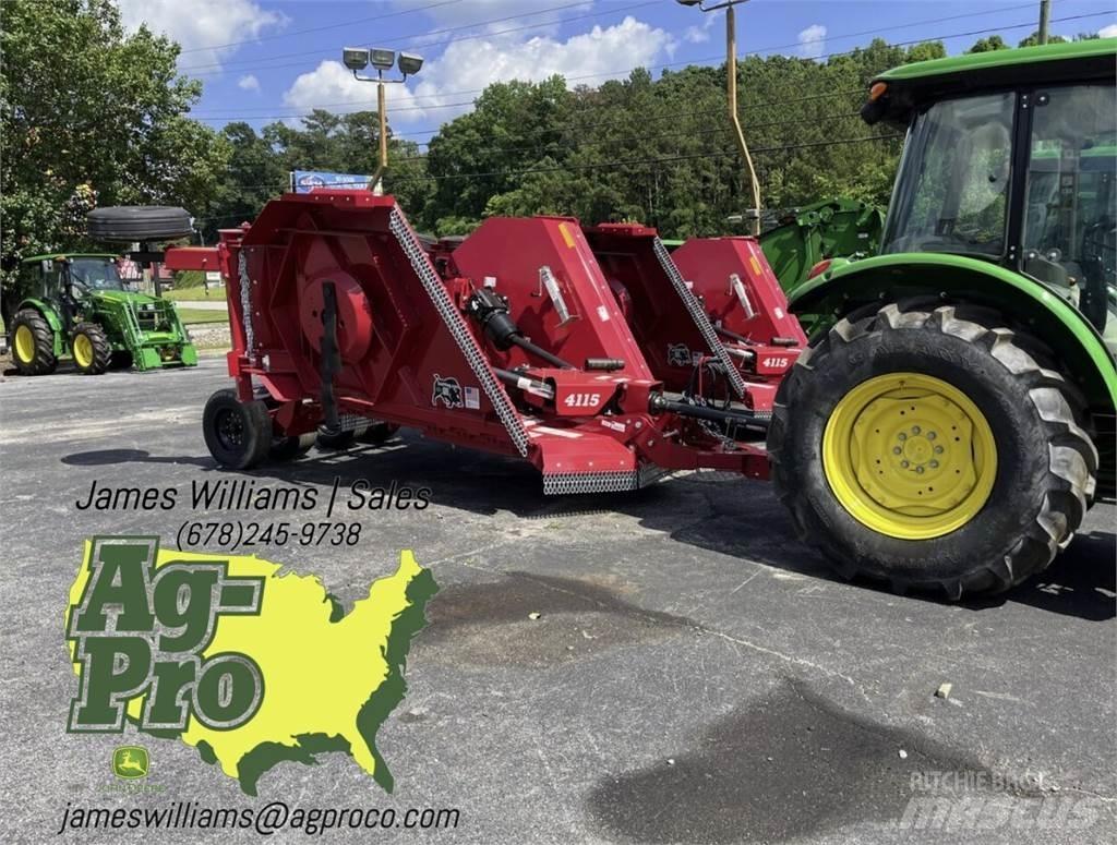 Bush Hog 4115 آلات تمزيق الحزم وتقطيعها ونشرها
