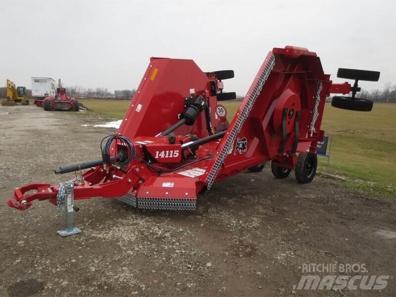 Bush Hog 4115 آلات تمزيق الحزم وتقطيعها ونشرها