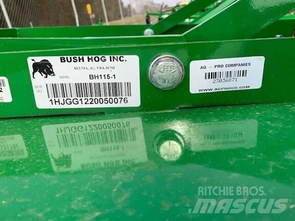Bush Hog BH115 آلات تمزيق الحزم وتقطيعها ونشرها