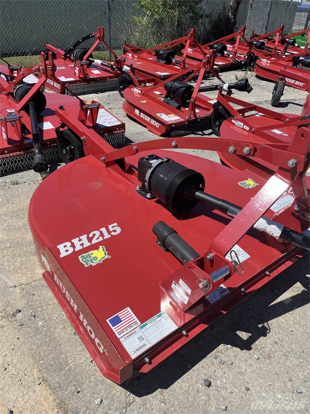 Bush Hog BH215 آلات تمزيق الحزم وتقطيعها ونشرها