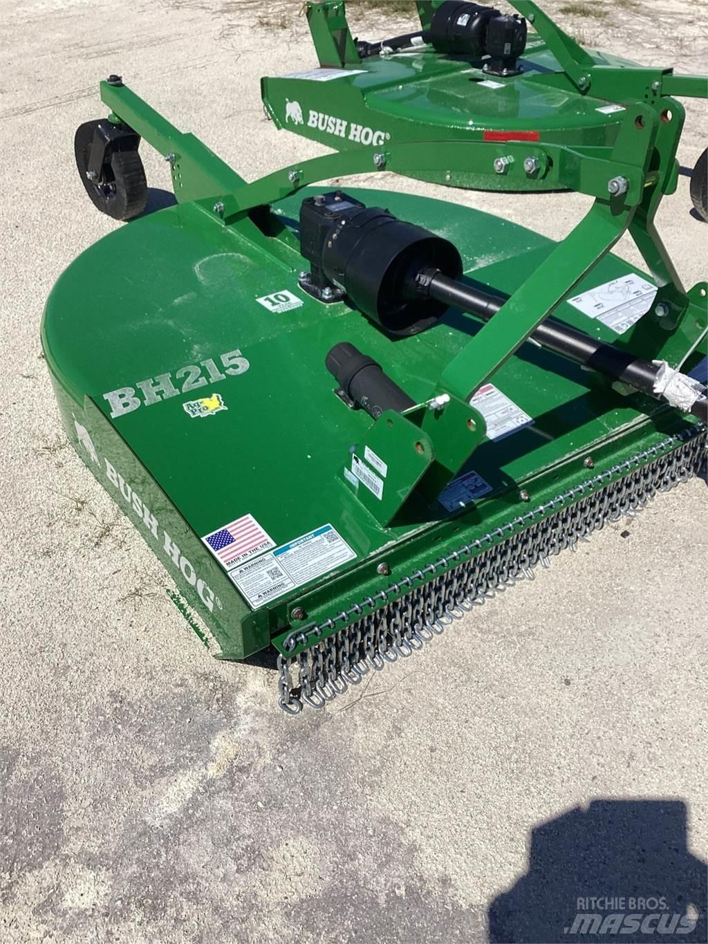 Bush Hog BH215 آلات تمزيق الحزم وتقطيعها ونشرها
