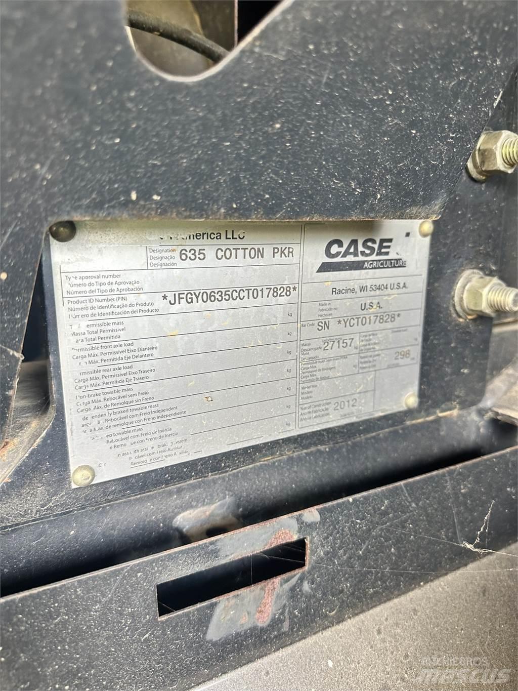 Case IH 635 معدات أخرى للحصاد