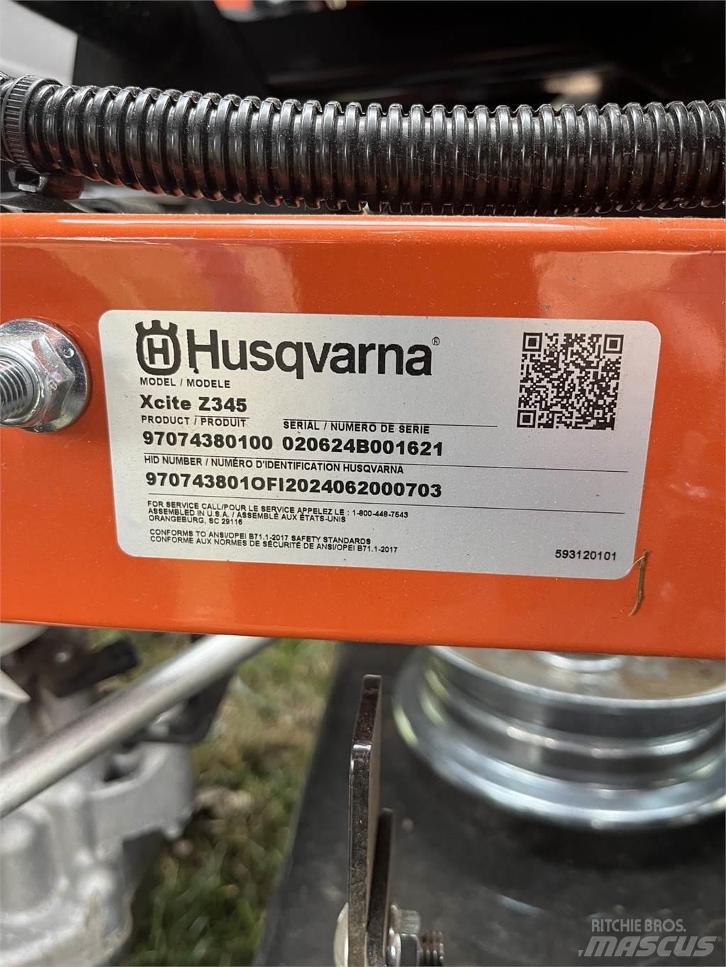 Husqvarna Z345 صفر محولا الدوران