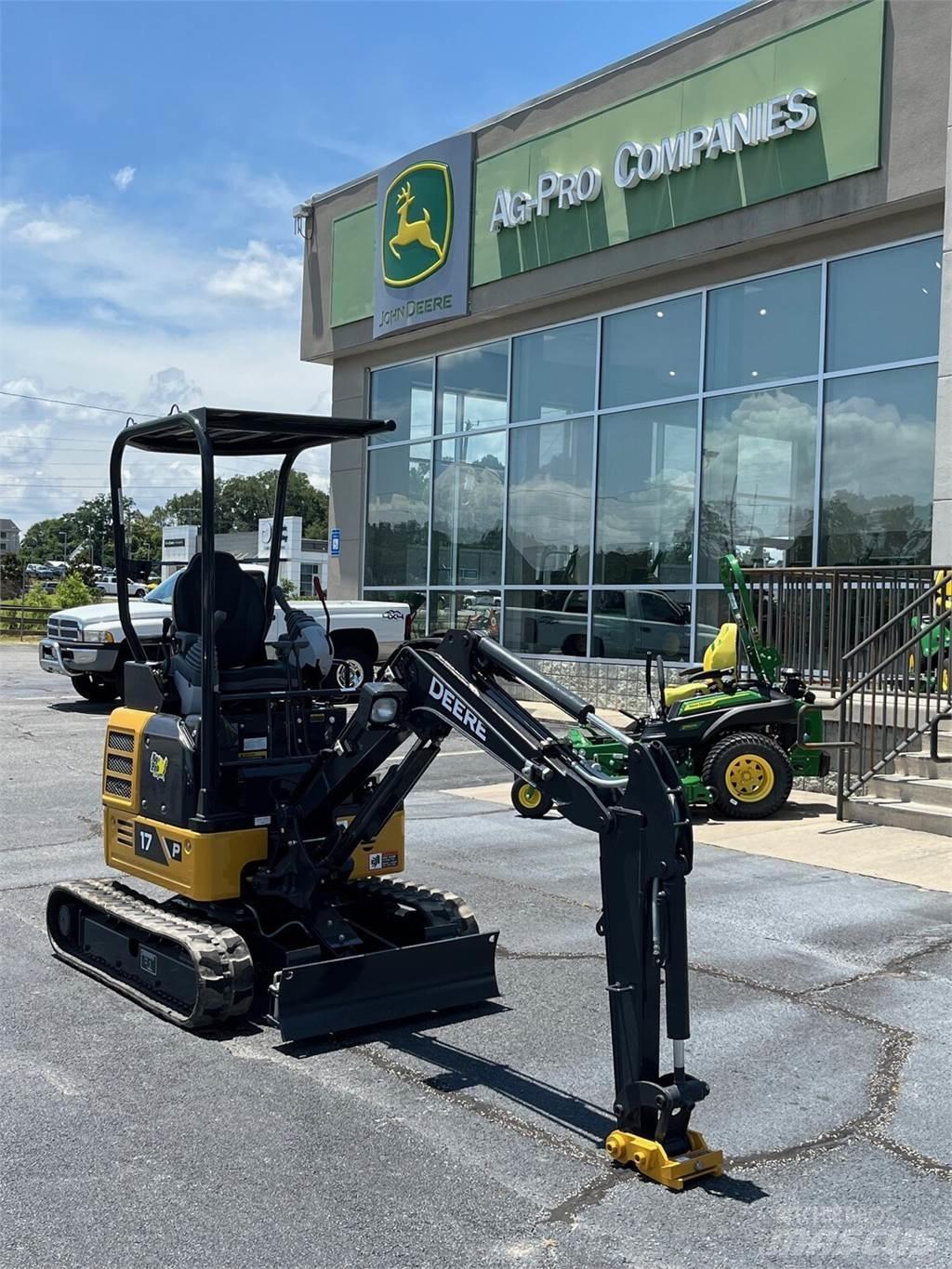 John Deere 17 P حفارات صغيرة أقل من 7 طن (حفارات صغيرة)