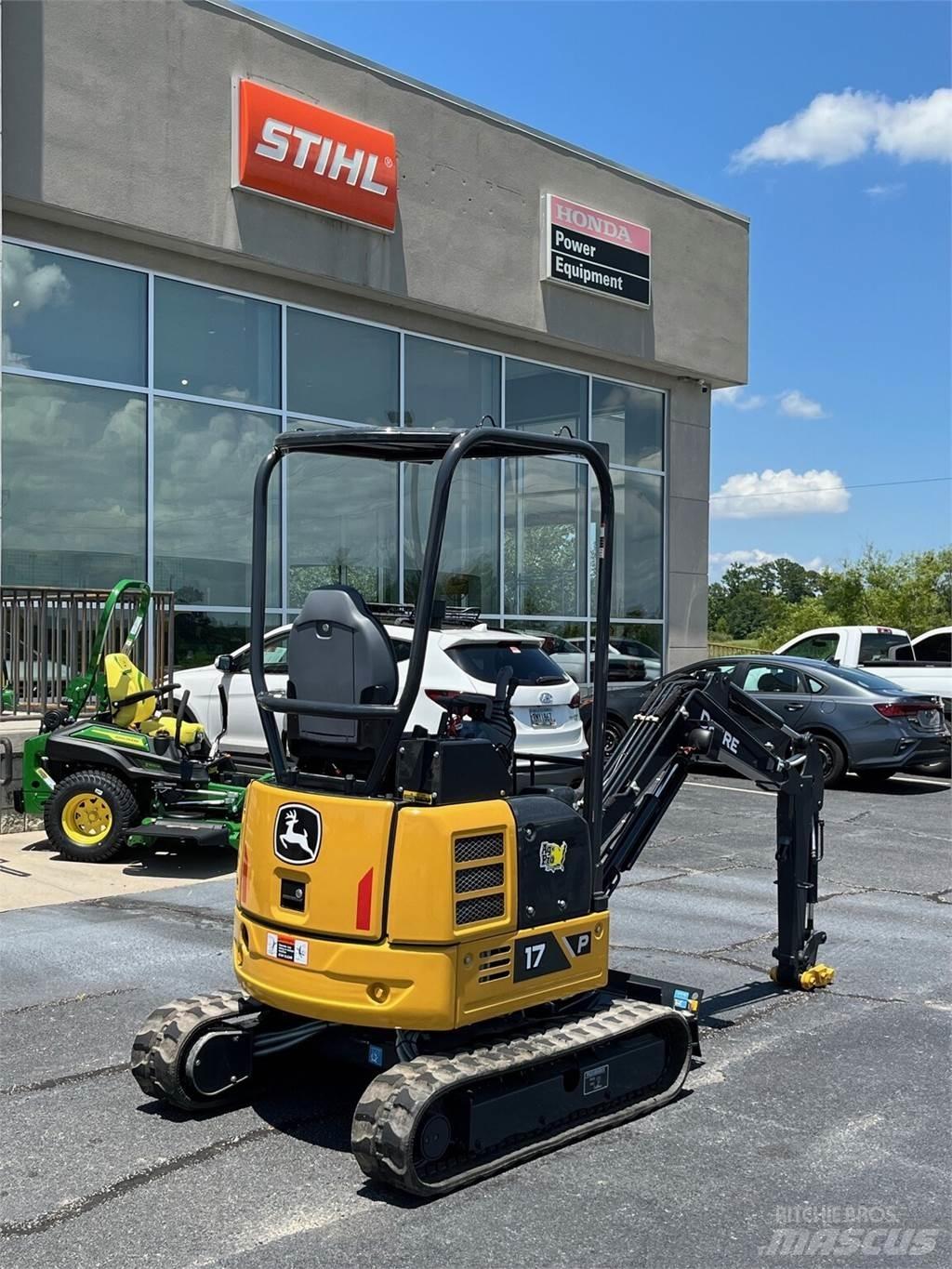 John Deere 17 P حفارات صغيرة أقل من 7 طن (حفارات صغيرة)