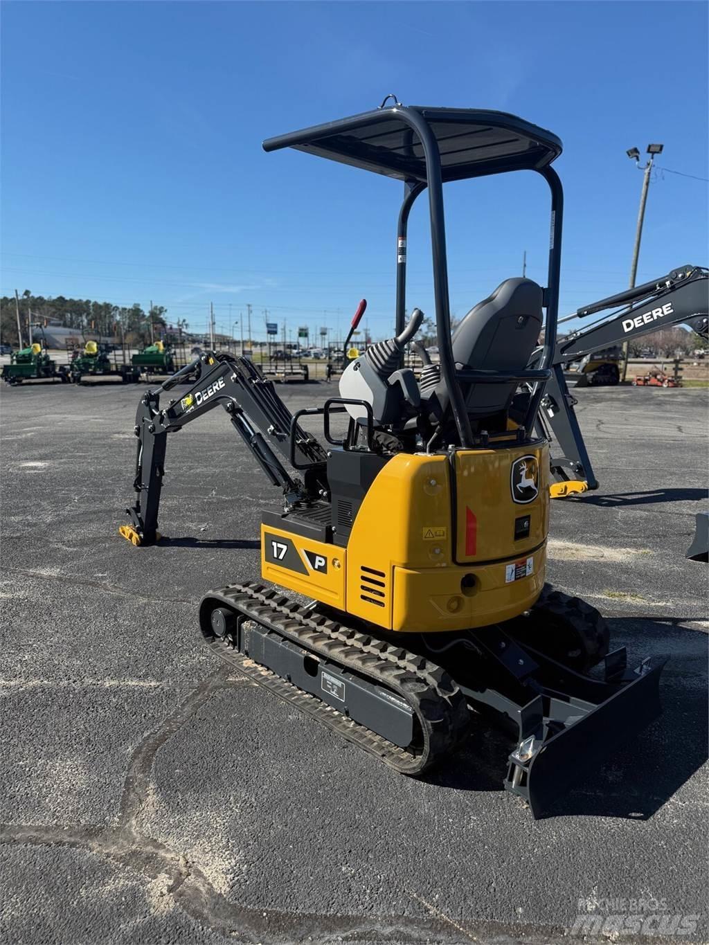 John Deere 17 P حفارات صغيرة أقل من 7 طن (حفارات صغيرة)