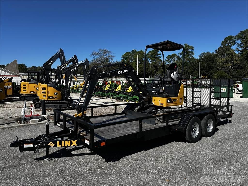 John Deere 17 P حفارات صغيرة أقل من 7 طن (حفارات صغيرة)