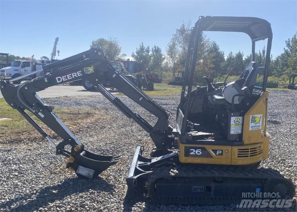 John Deere 26 P حفارات صغيرة أقل من 7 طن (حفارات صغيرة)