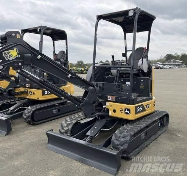 John Deere 26 P حفارات صغيرة أقل من 7 طن (حفارات صغيرة)