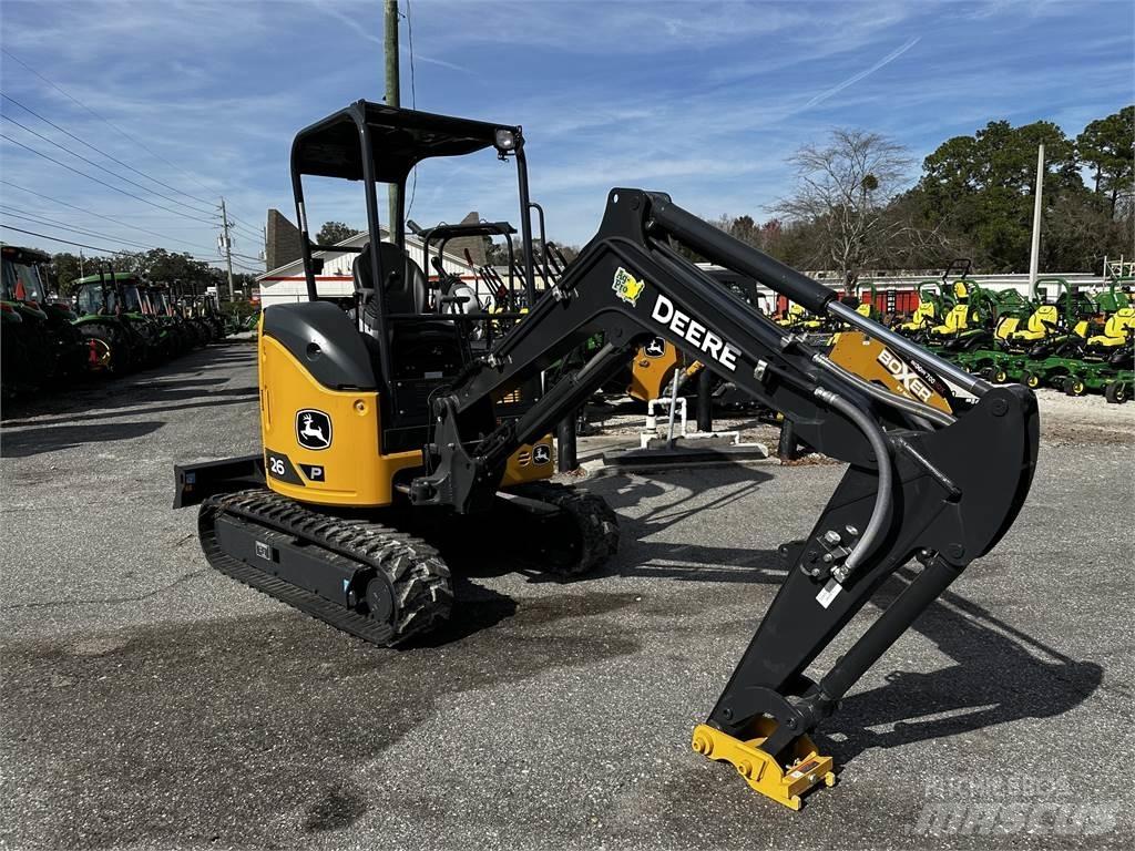 John Deere 26 P حفارات صغيرة أقل من 7 طن (حفارات صغيرة)