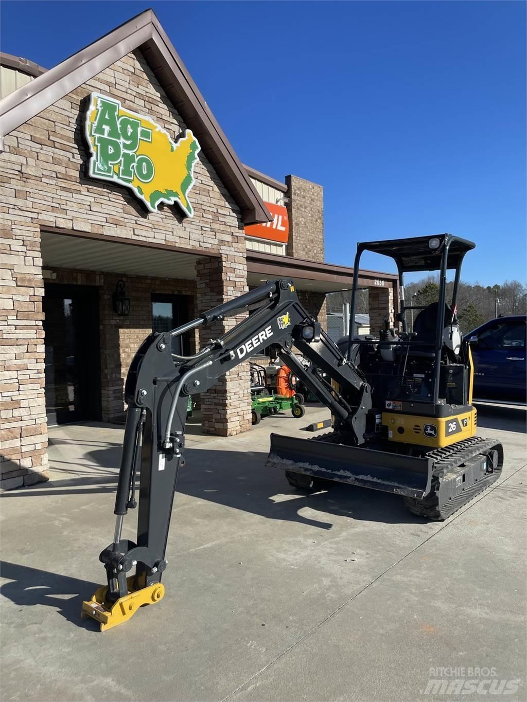 John Deere 26 P حفارات صغيرة أقل من 7 طن (حفارات صغيرة)