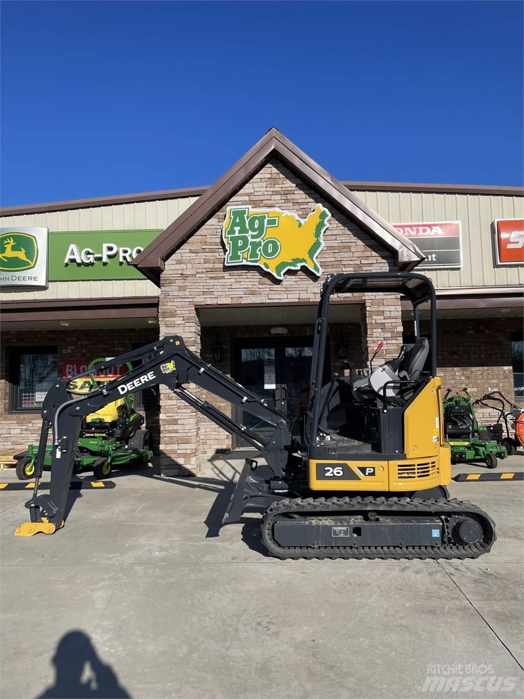 John Deere 26 P حفارات صغيرة أقل من 7 طن (حفارات صغيرة)