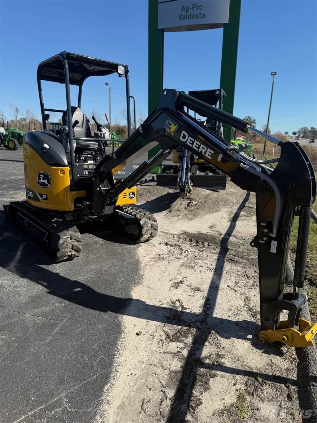 John Deere 26 P حفارات صغيرة أقل من 7 طن (حفارات صغيرة)