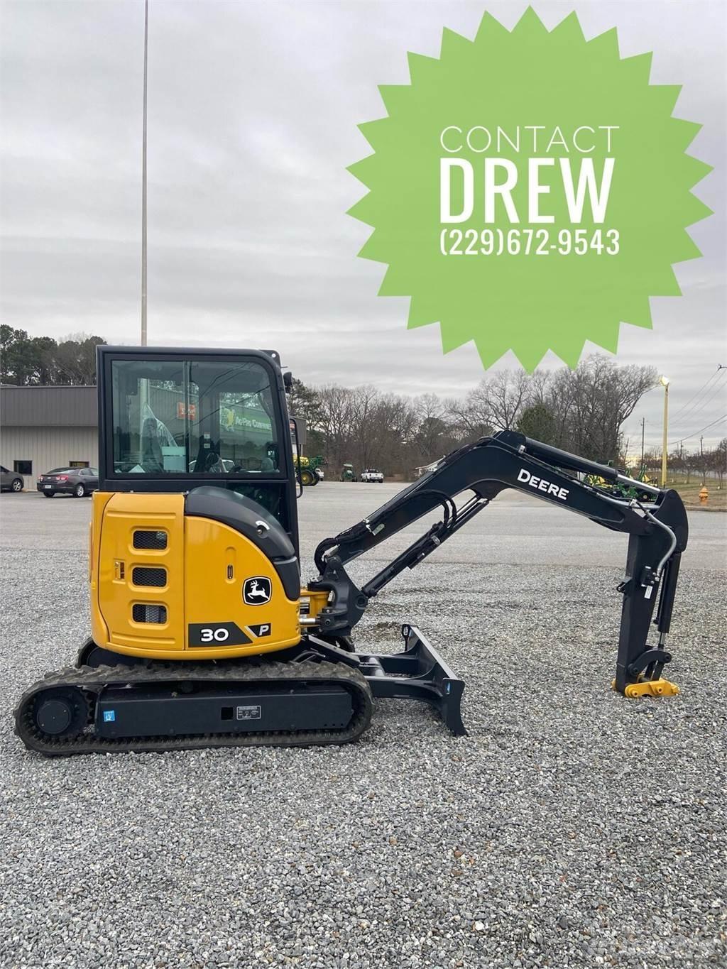 John Deere 30 P حفارات صغيرة أقل من 7 طن (حفارات صغيرة)