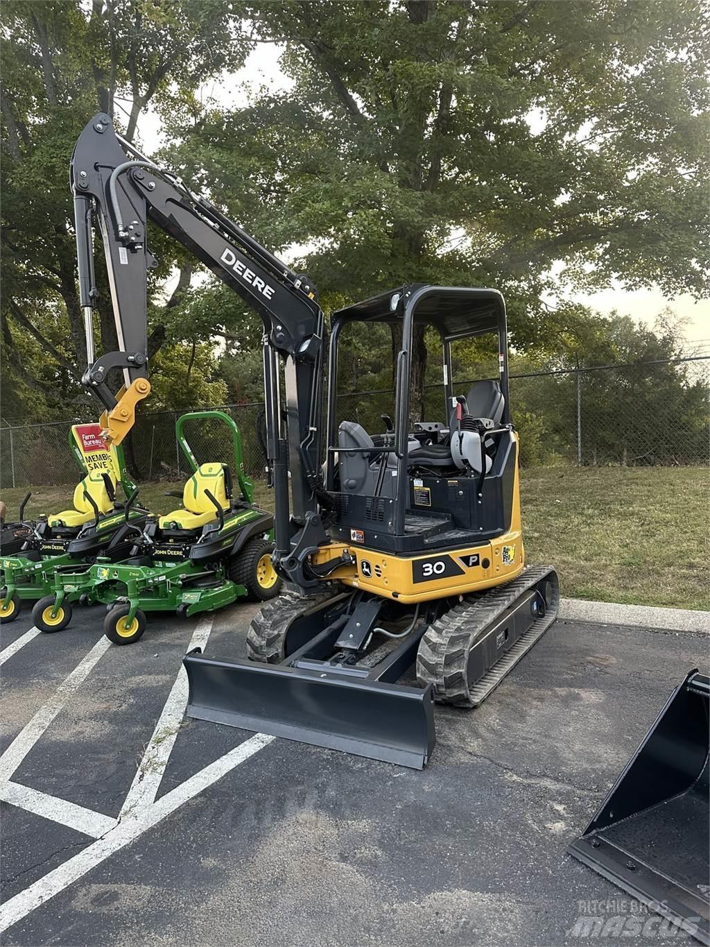 John Deere 30 P حفارات صغيرة أقل من 7 طن (حفارات صغيرة)