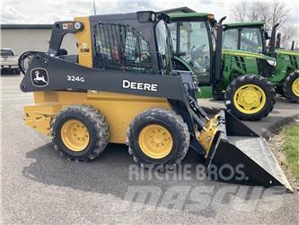 John Deere 324G لوادر انزلاقية التوجيه