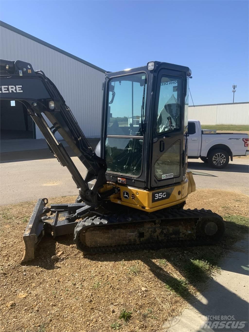 John Deere 35G حفارات صغيرة أقل من 7 طن (حفارات صغيرة)