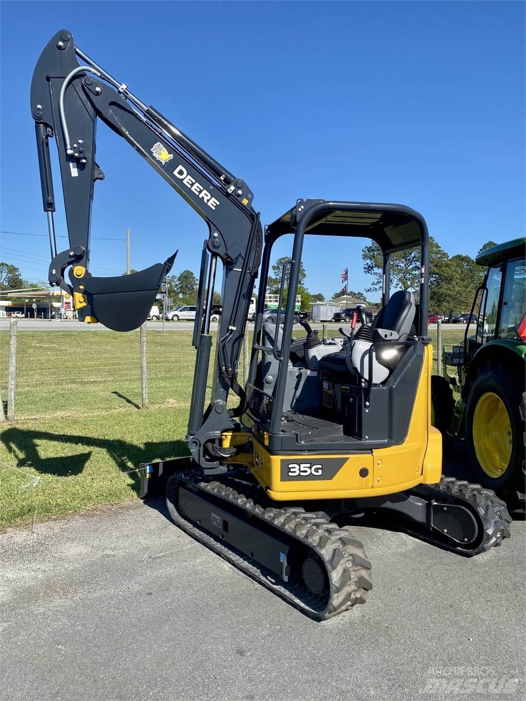 John Deere 35G حفارات صغيرة أقل من 7 طن (حفارات صغيرة)