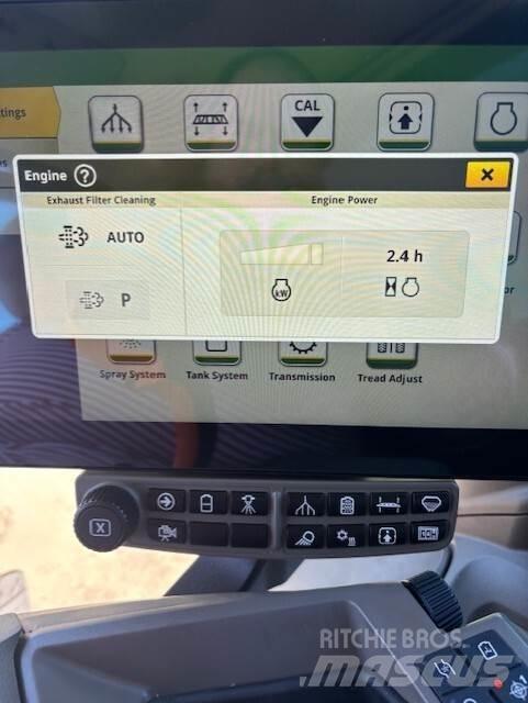 John Deere 408R الرشاشات