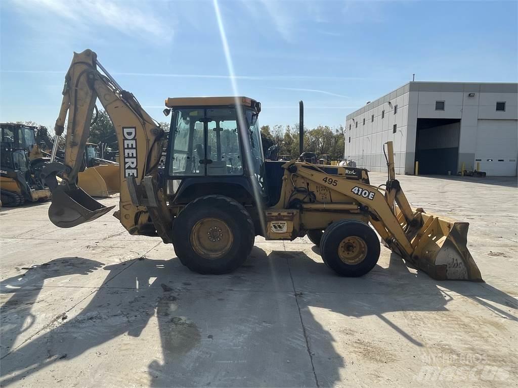 John Deere 410E لوادر ذات جرافات عكسية