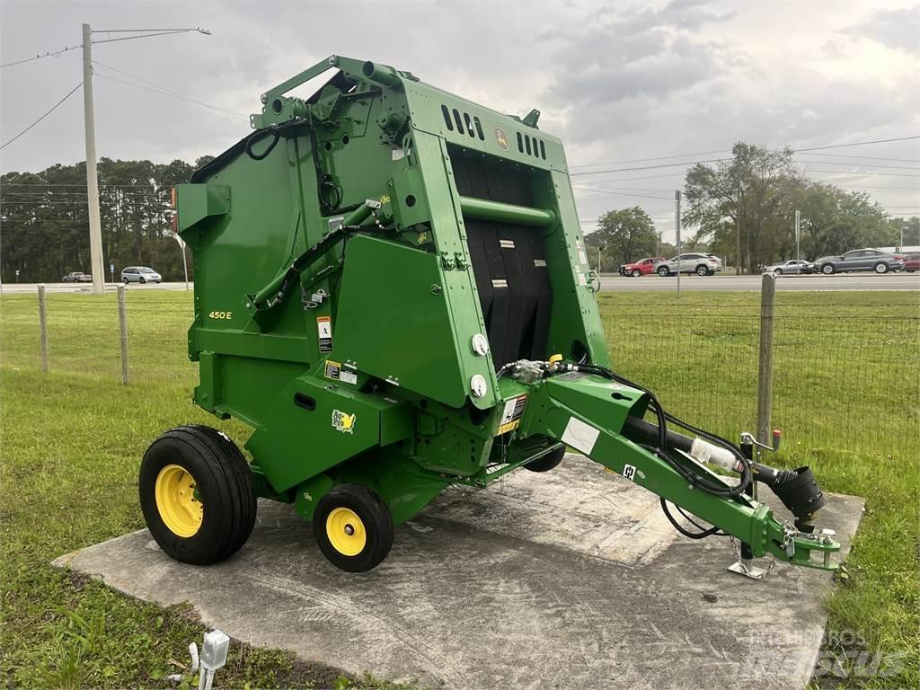 John Deere 450E محزمات مستديرة