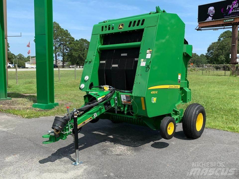 John Deere 450E محزمات مستديرة