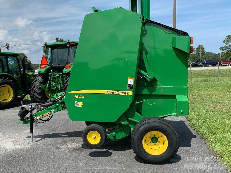 John Deere 450E محزمات مستديرة