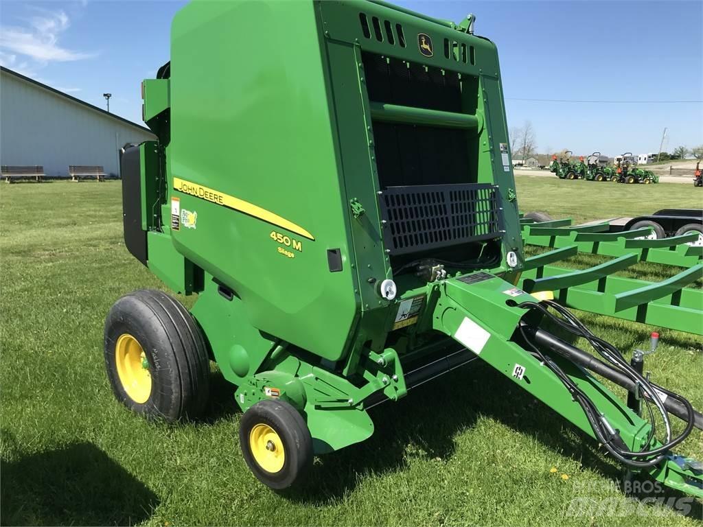 John Deere 450M محزمات مستديرة
