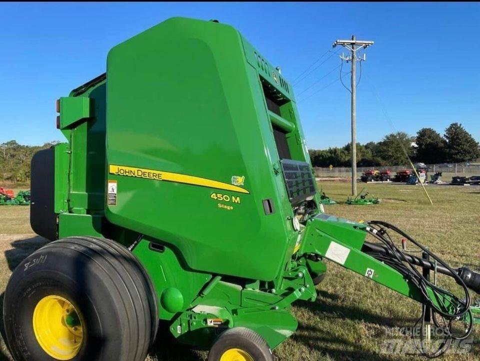 John Deere 450M محزمات مستديرة