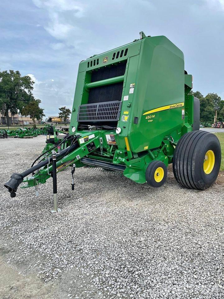 John Deere 450M محزمات مستديرة