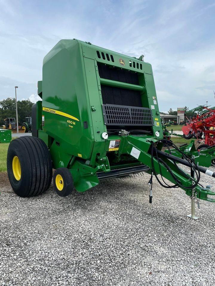 John Deere 450M محزمات مستديرة