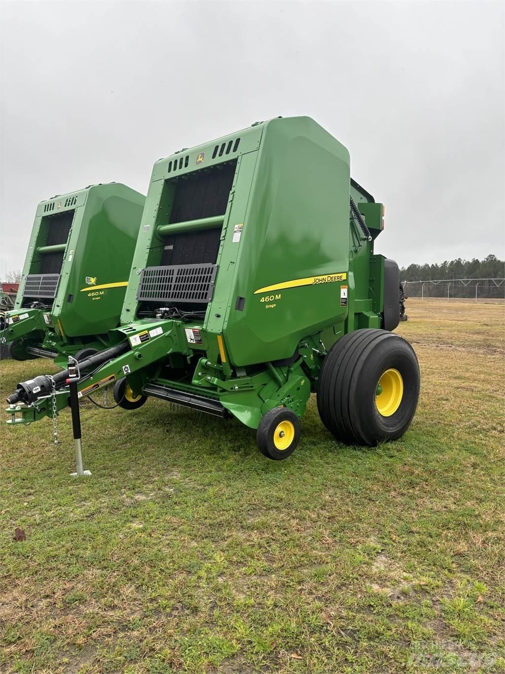 John Deere 460M محزمات مستديرة