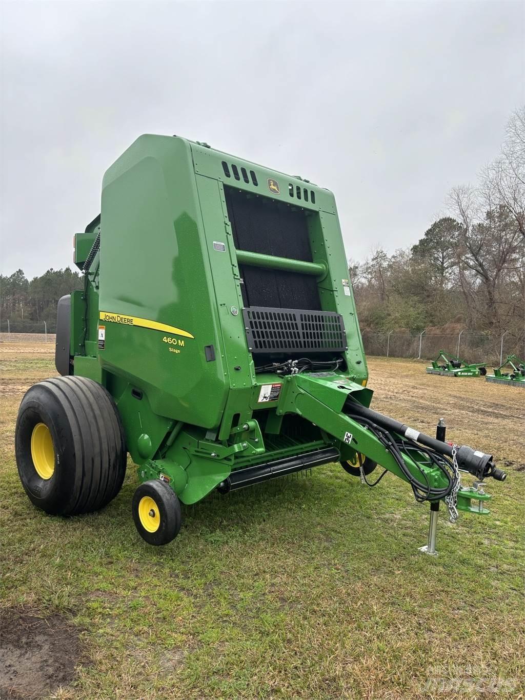 John Deere 460M محزمات مستديرة