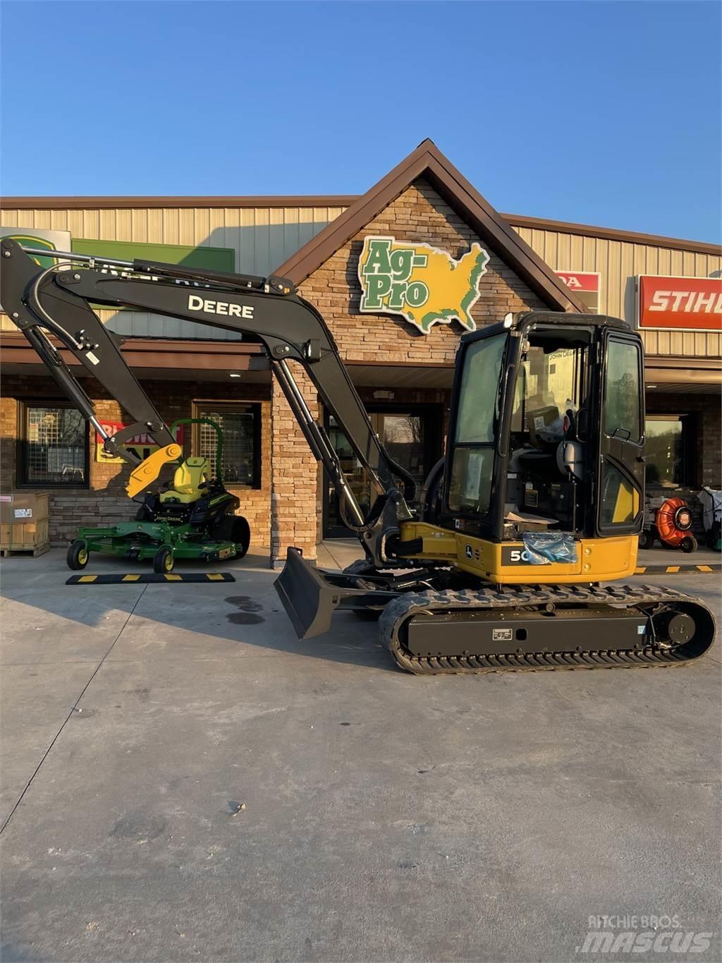 John Deere 50 P حفارات صغيرة أقل من 7 طن (حفارات صغيرة)