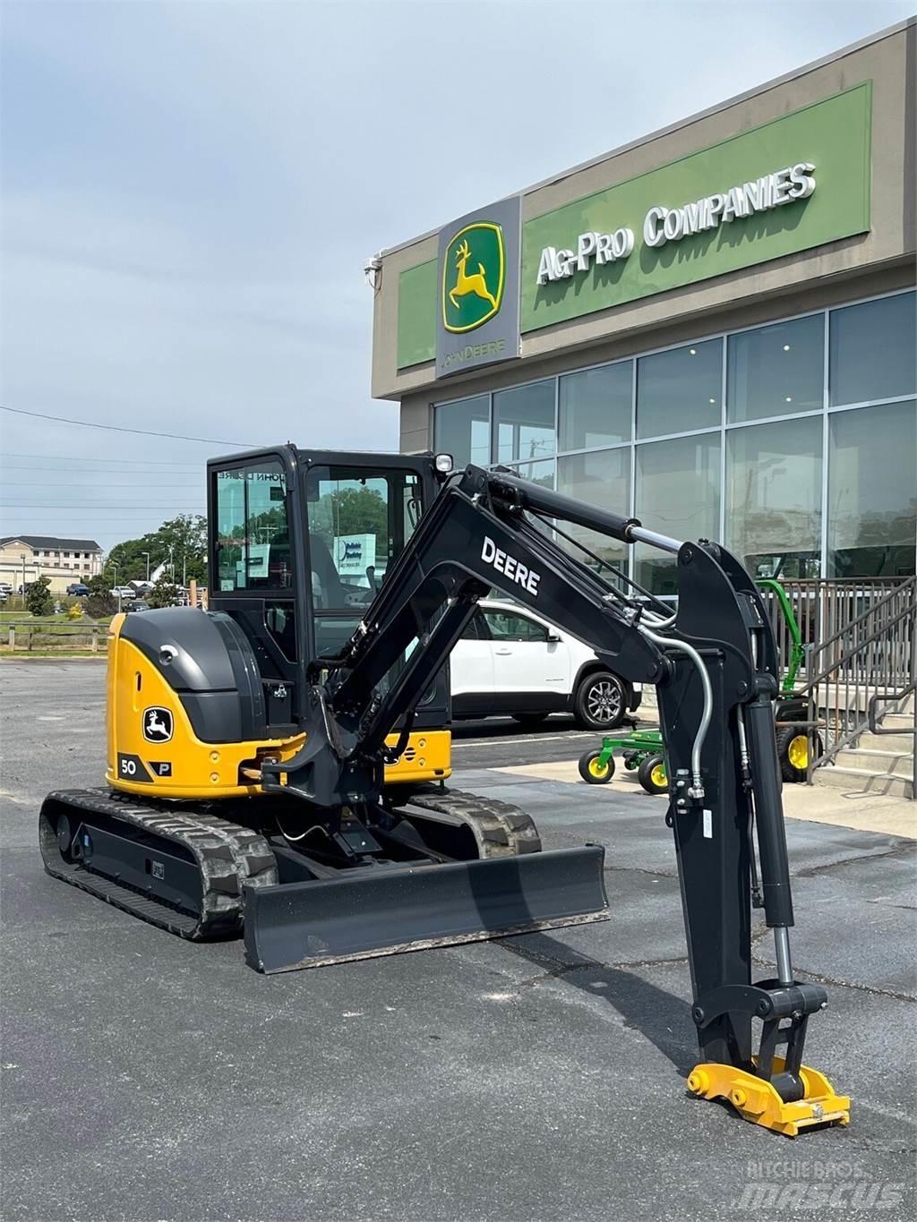 John Deere 50 P حفارات صغيرة أقل من 7 طن (حفارات صغيرة)