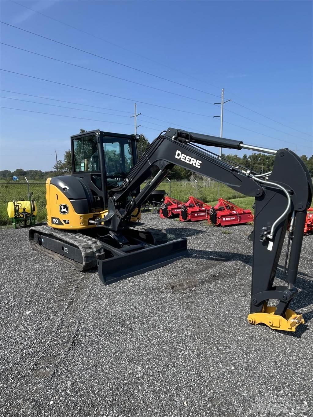 John Deere 50 P حفارات صغيرة أقل من 7 طن (حفارات صغيرة)