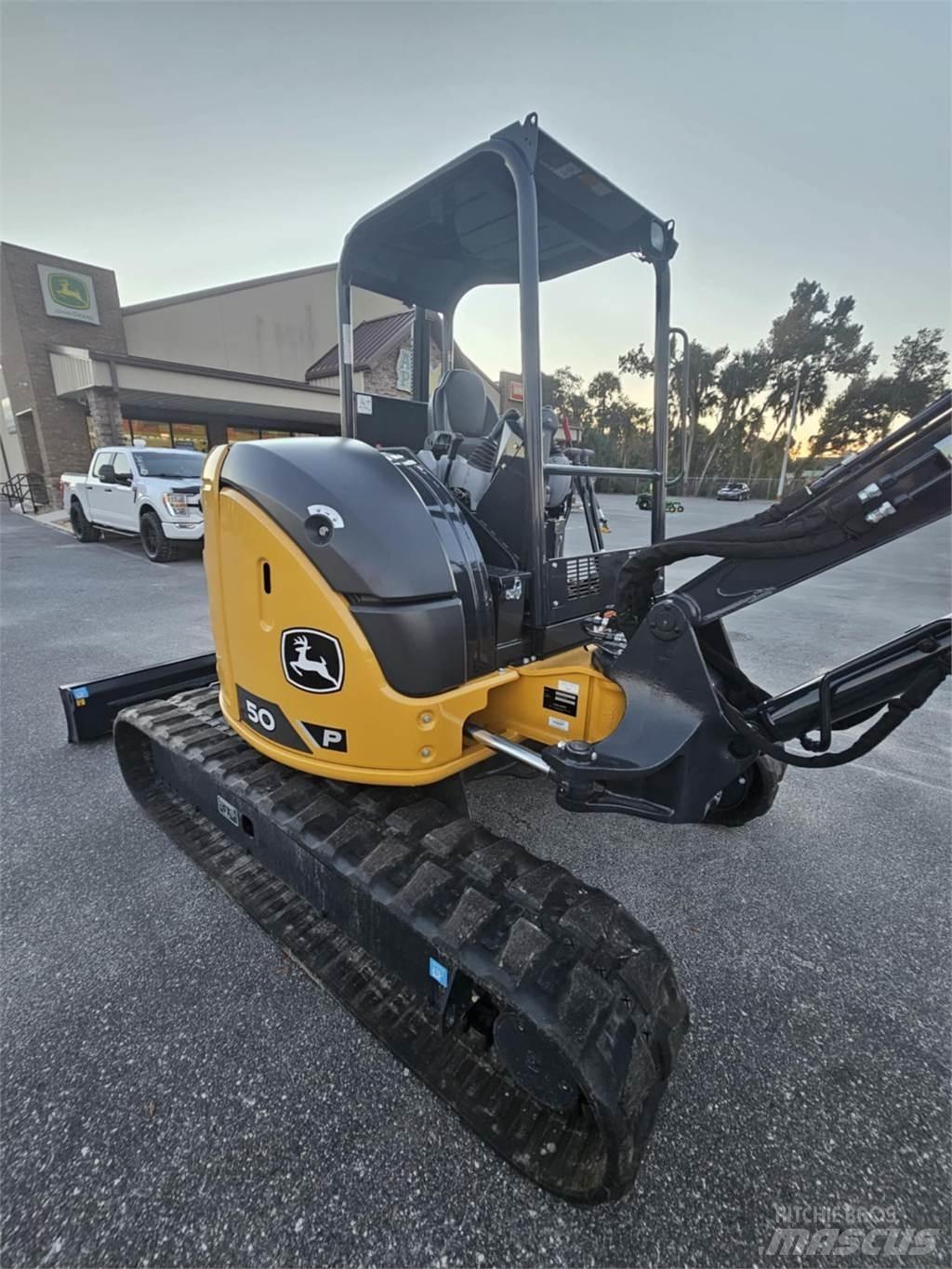 John Deere 50 P حفارات صغيرة أقل من 7 طن (حفارات صغيرة)